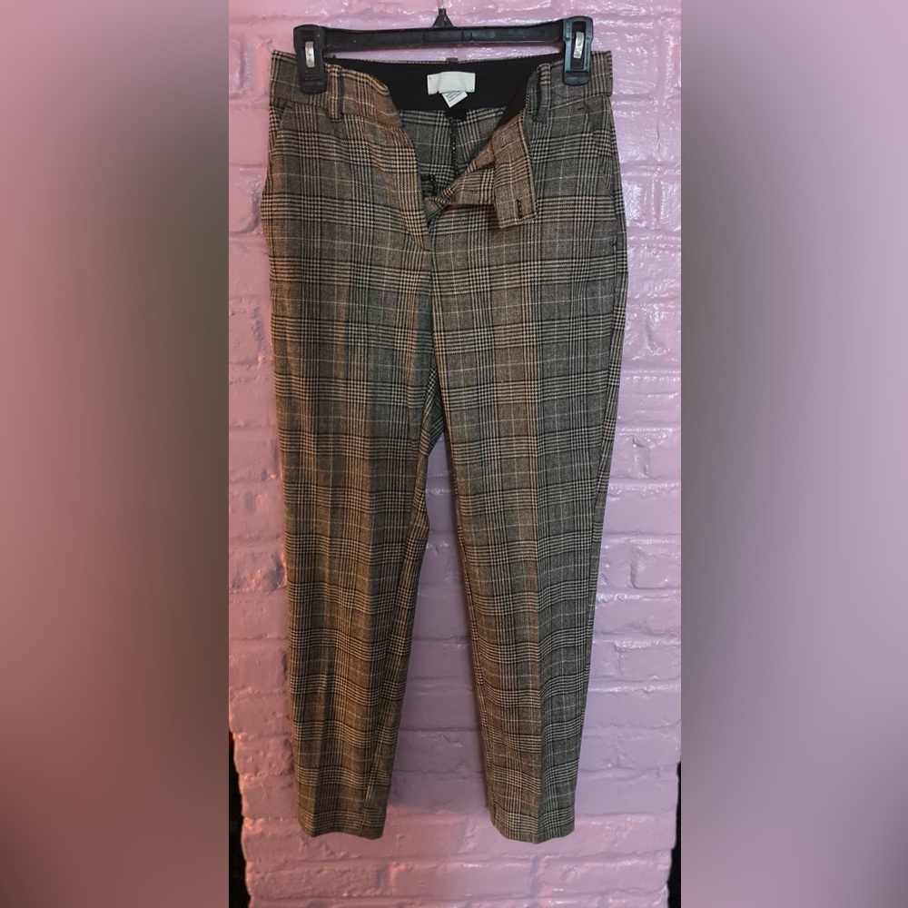 Plaid Dress Pants - H&M